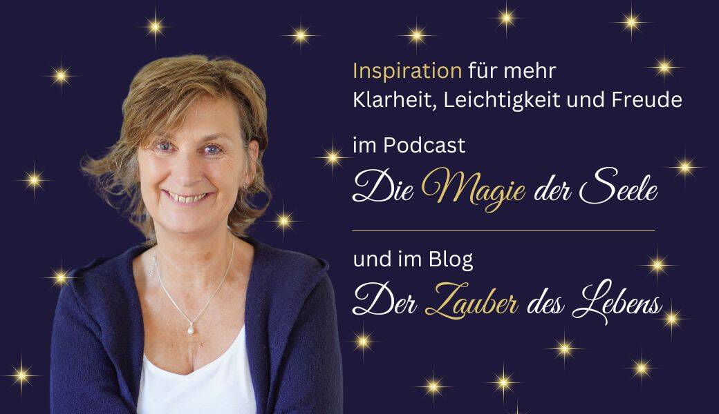 Übersicht Blog und Header Martina Eyth im Portrait mit dem Hinweis auf ihren Podcast und Blog